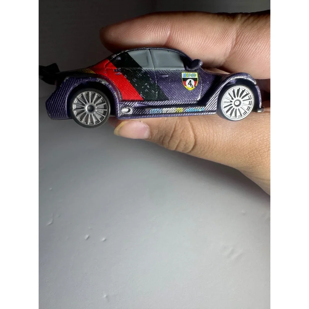 Disney Pixar Cars Max Schnell World Grand Prix Mattel Diecast Purple Car